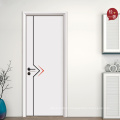 GO-H1003 Interior Door with Frame and Lock Factory Good Quality Door Red Oak Solid Wooden Door